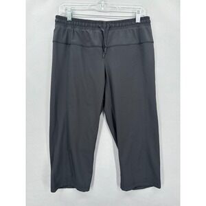 Lululemon Pants Womens 6‎ Black Crop Capri Pedal Pushers Step Lively Loose Swift